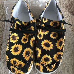 Sunflower slip on shoes